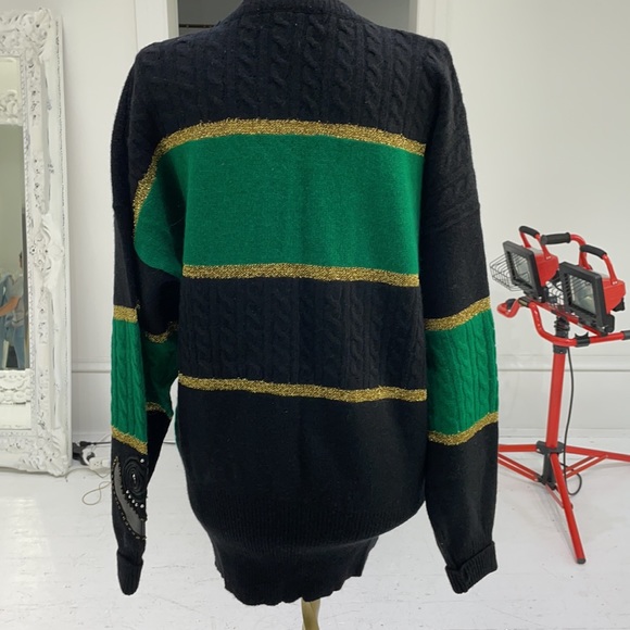 Vintage double-breasted cardigan, medium - Picture 3 of 7